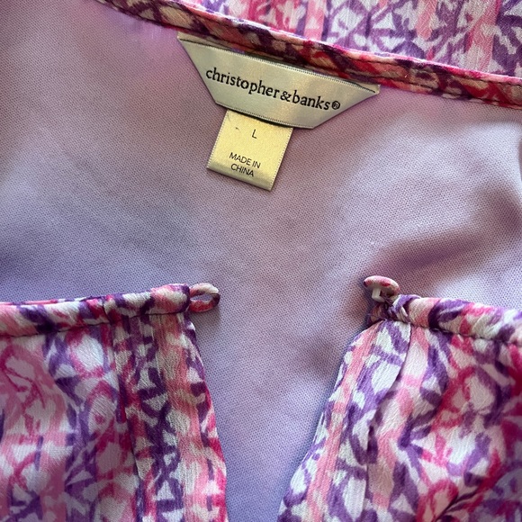 Christopher & Banks sleeveless top - Picture 3 of 7